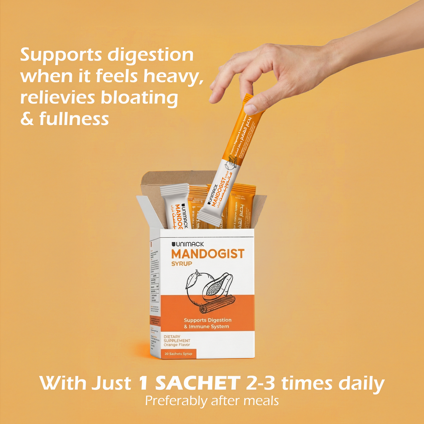MANDOGIST SACHET BUNDLE (3 BOXES)
