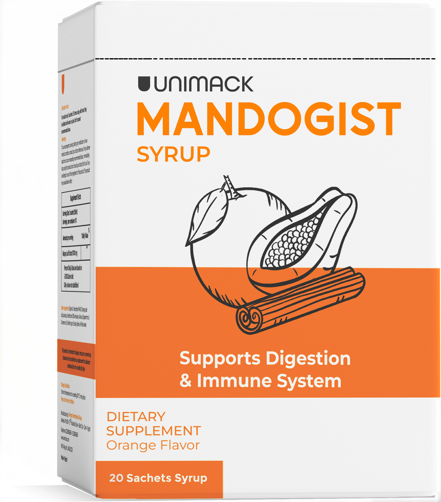 MANDOGIST BUNDLE (250ml + 20 Sachets)