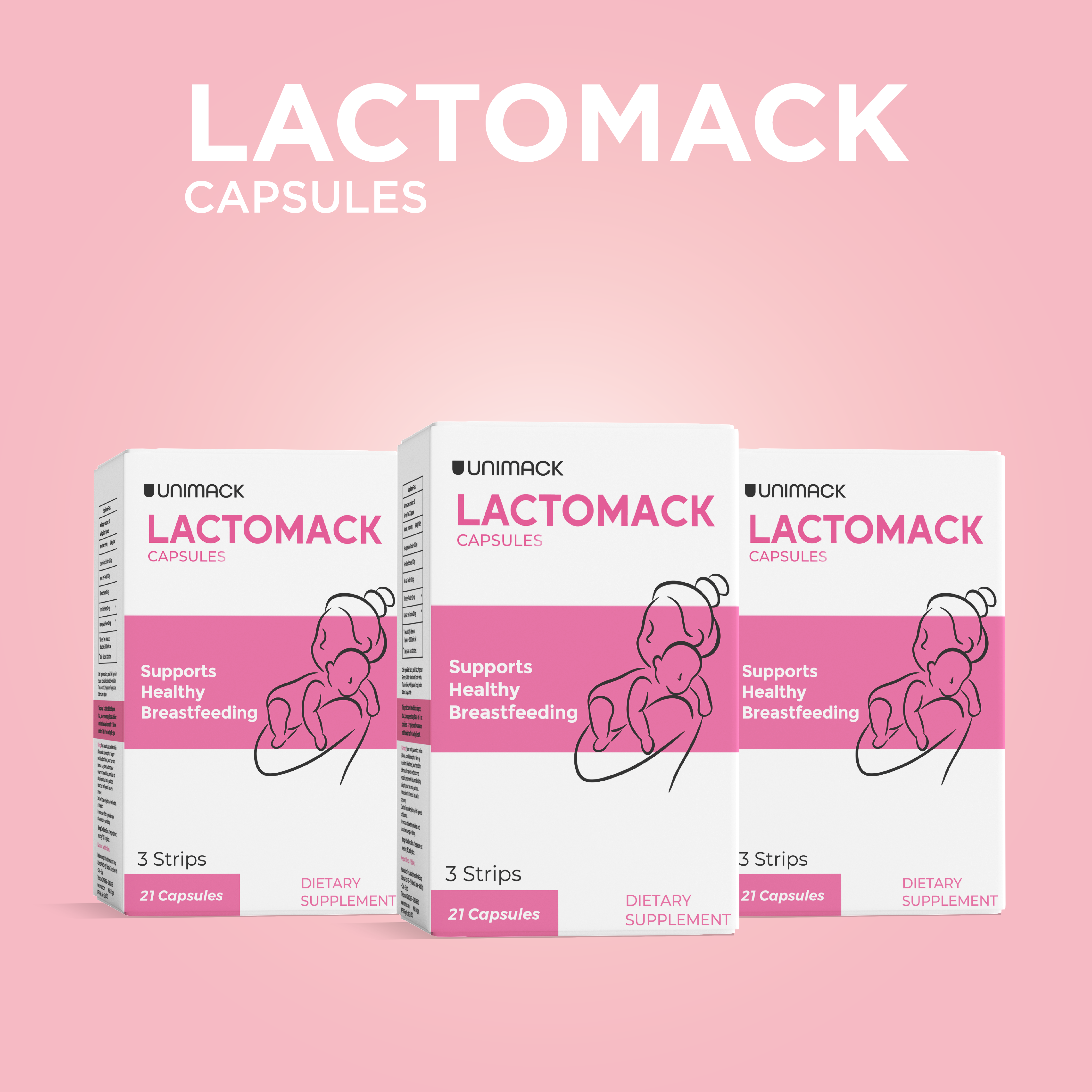 Lactomack One Month Supply (3 Boxes) – Unimack